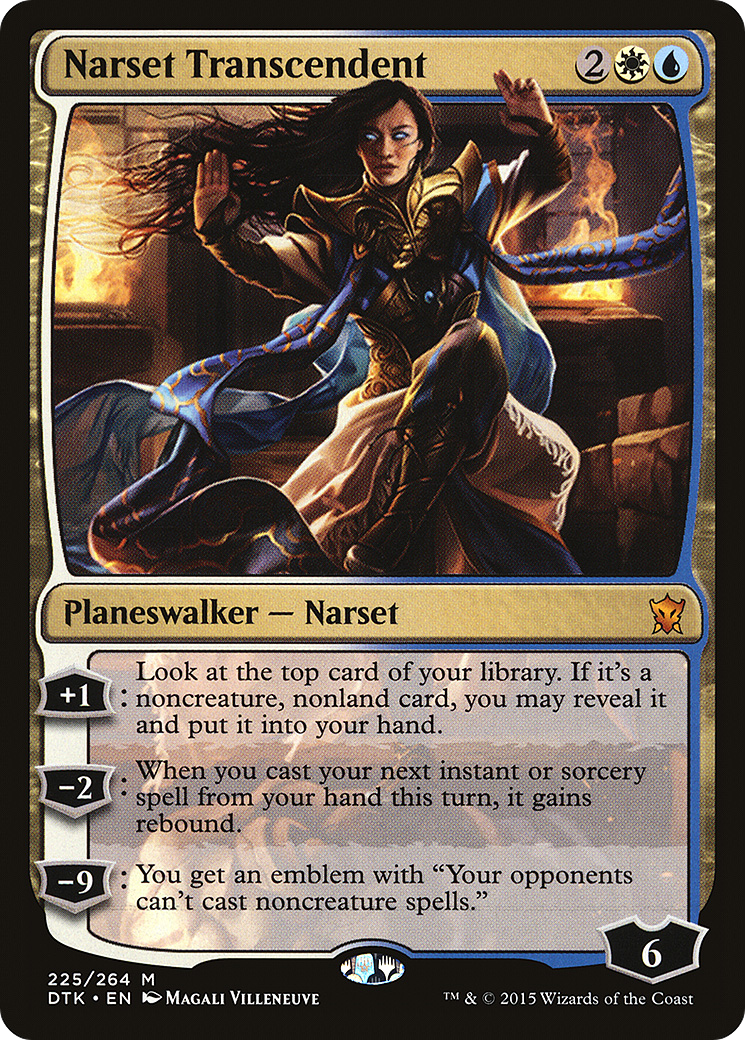 Narset Transcendent (DTK-225) (Foil)