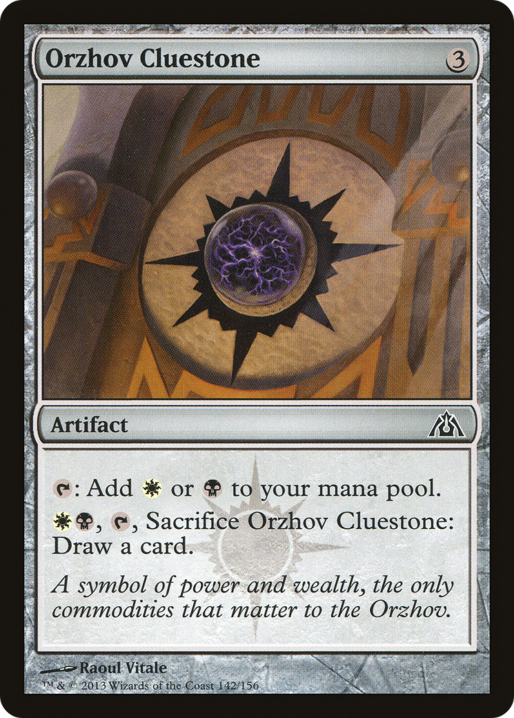 Orzhov Cluestone (DGM-142) (Foil)