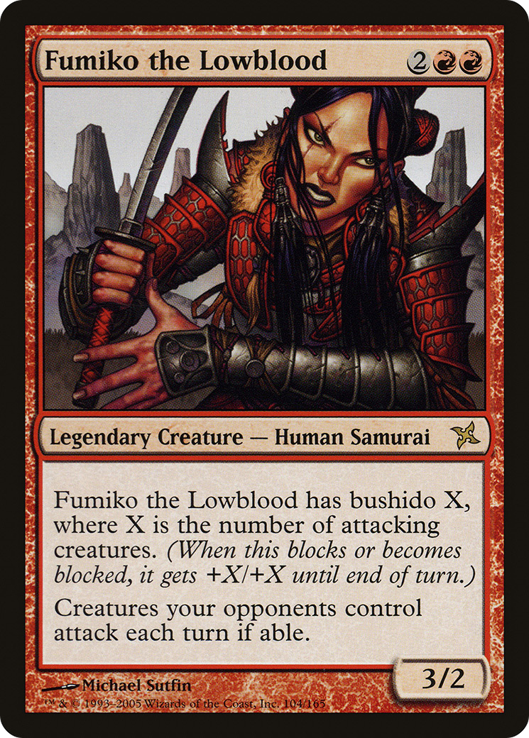 Fumiko the Lowblood (BOK-104) (Foil)