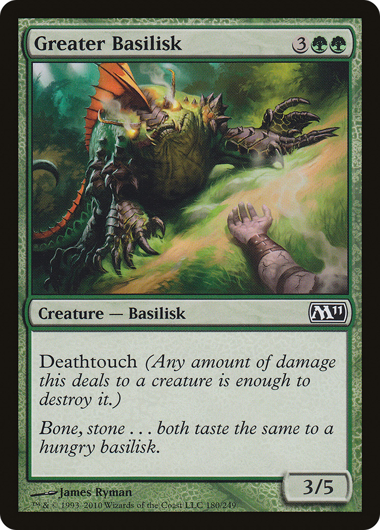 Greater Basilisk (M11-180) (Foil)