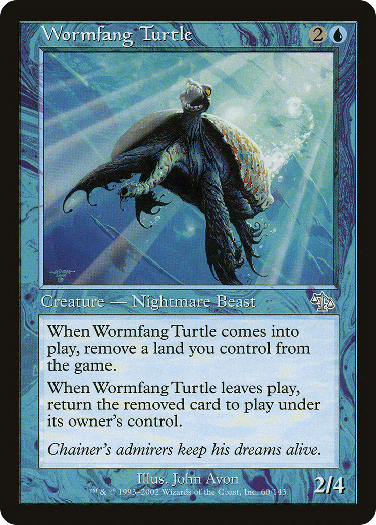 Wormfang Turtle (JUD-060) (Foil)