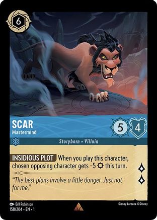 Scar - Mastermind (1-158) (Cold Foil)
