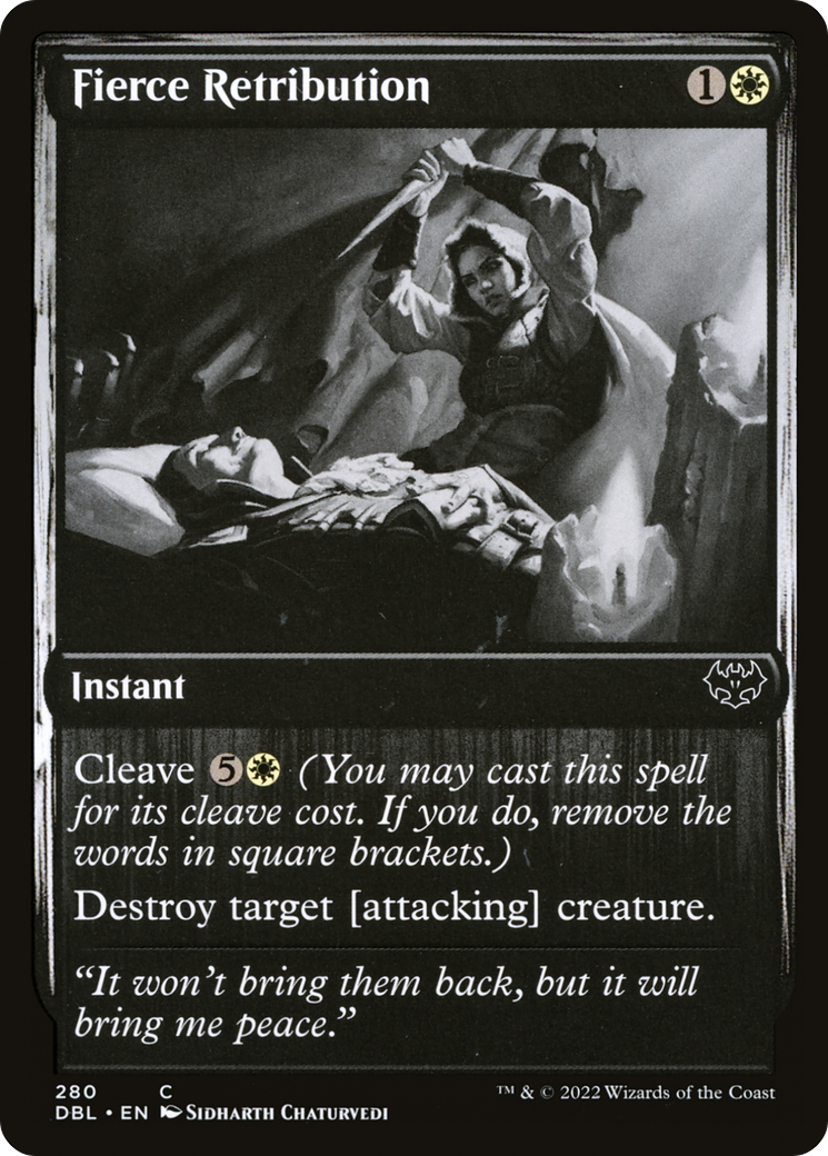 Fierce Retribution (DBL-280) (Foil)
