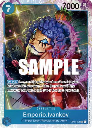 Emporio.Ivankov (051) (OP02-051) (Foil)