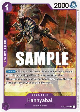 Hannyabal (OP02-083) (Foil)