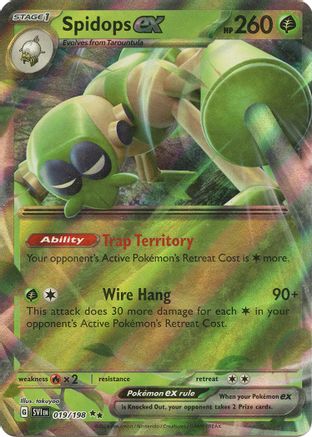 Spidops ex (SVI-019) (Holofoil)
