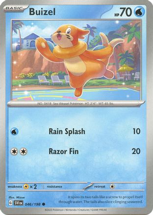 Buizel (SVI-046) (Reverse Holofoil)