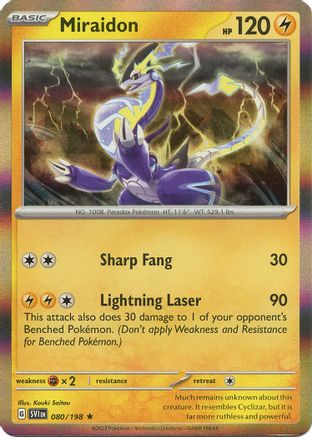 Miraidon (SVI-080) (Reverse Holofoil)