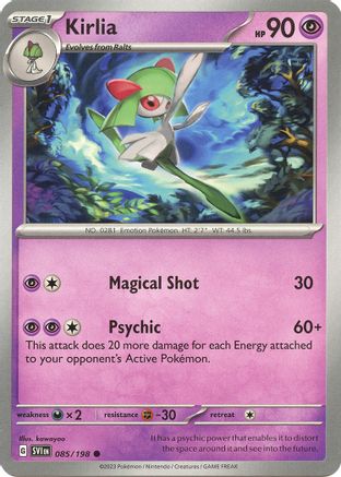 Kirlia (SVI-085) (Reverse Holofoil)