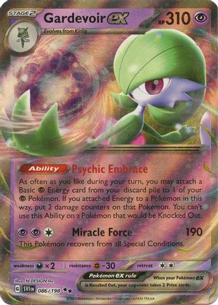 Gardevoir ex (SVI-086) (Holofoil)
