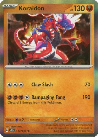 Koraidon (SVI-124) (Holofoil)