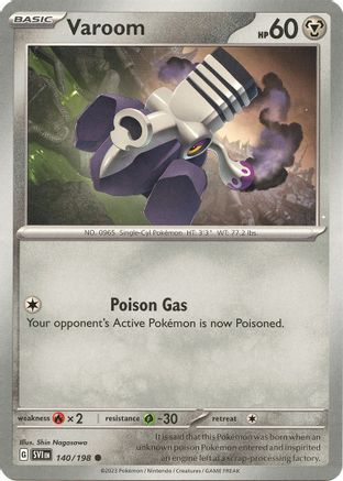 Varoom (SVI-140) (Reverse Holofoil)
