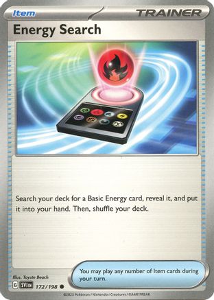 Energy Search (SVI-172) (Reverse Holofoil)
