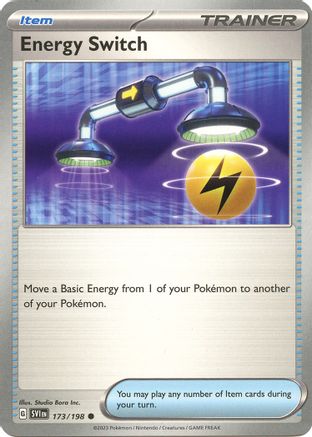 Energy Switch (SVI-173) (Reverse Holofoil)