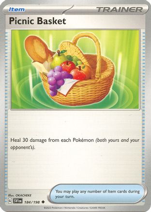 Picnic Basket (SVI-184) (Reverse Holofoil)