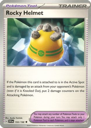 Rocky Helmet (SVI-193) (Reverse Holofoil)