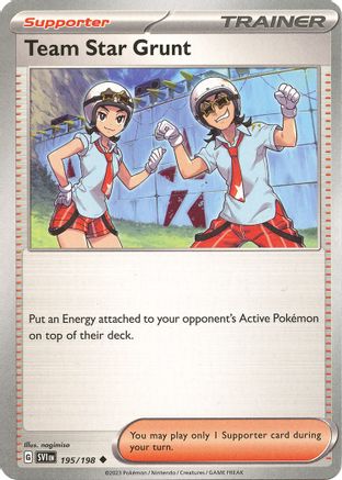 Team Star Grunt (SVI-195) (Reverse Holofoil)
