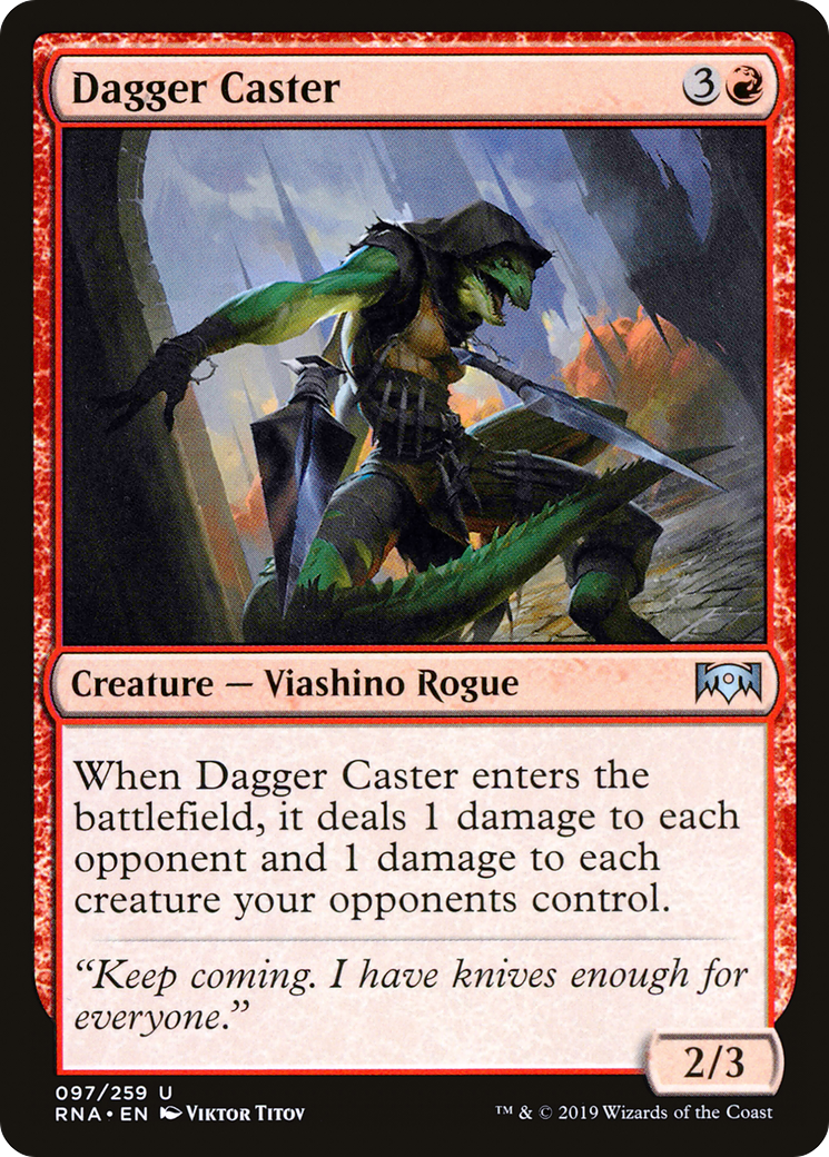 Dagger Caster (RNA-097) (Foil)