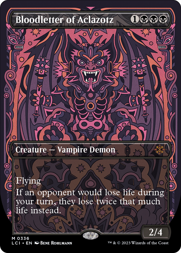 Bloodletter of Aclazotz (LCI-336) (Borderless) (Foil)