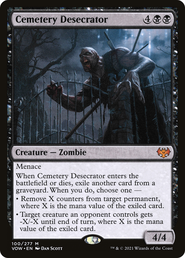 Cemetery Desecrator (VOW-100) (Foil)