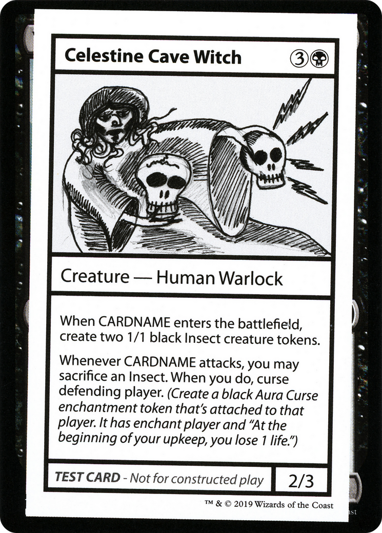 Celestine Cave Witch (CMB1-037)