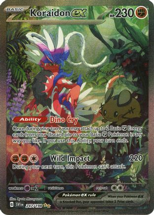 Koraidon ex (SVI-247) (Holofoil)