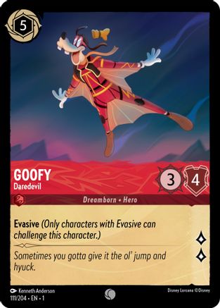 Goofy - Daredevil (1-111) (Cold Foil)