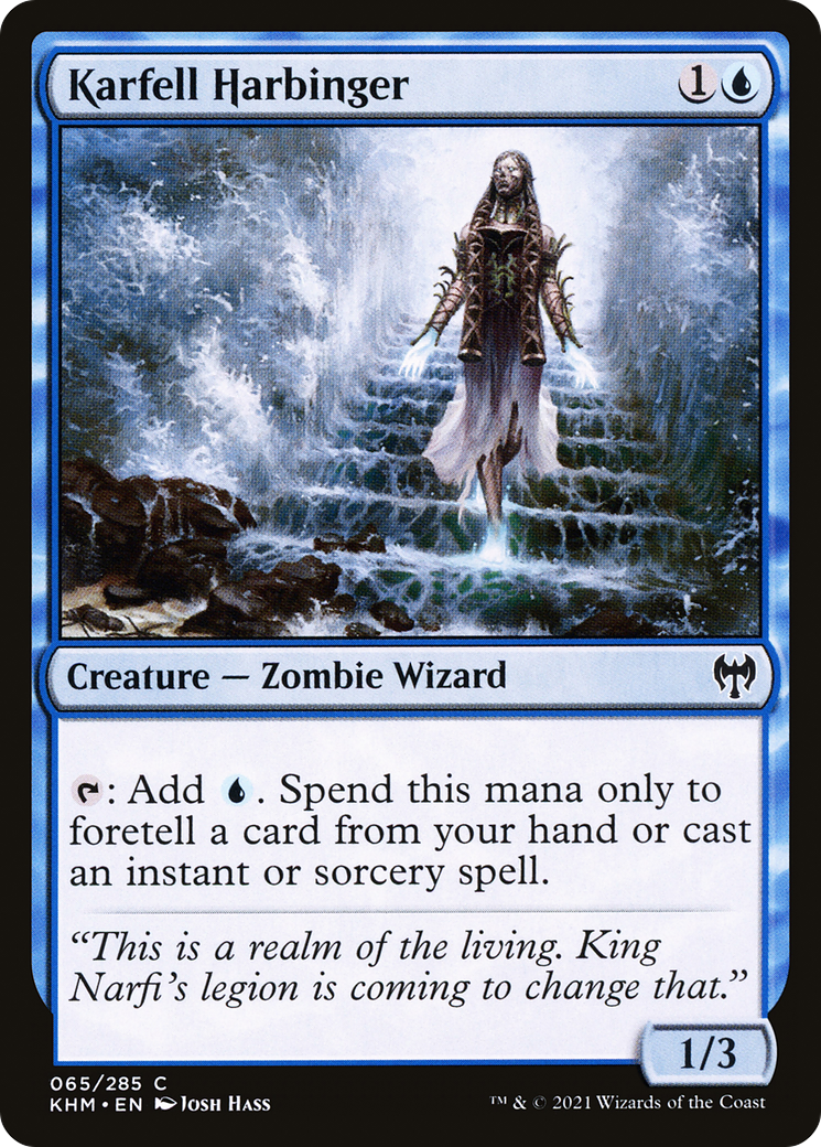 Karfell Harbinger (KHM-065) (Foil)