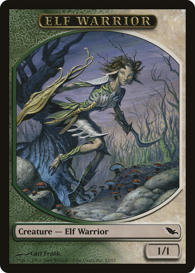 Elf Warrior Token (SHM-012)