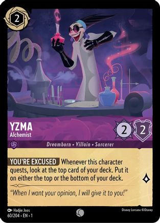 Yzma - Alchemist (1-060) (Cold Foil)