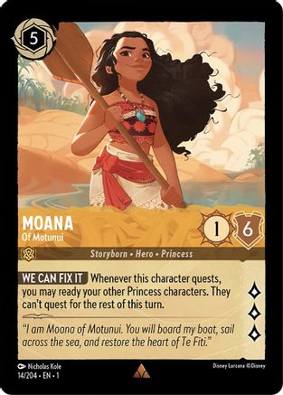 Moana - Of Motunui (1-014) (Cold Foil)