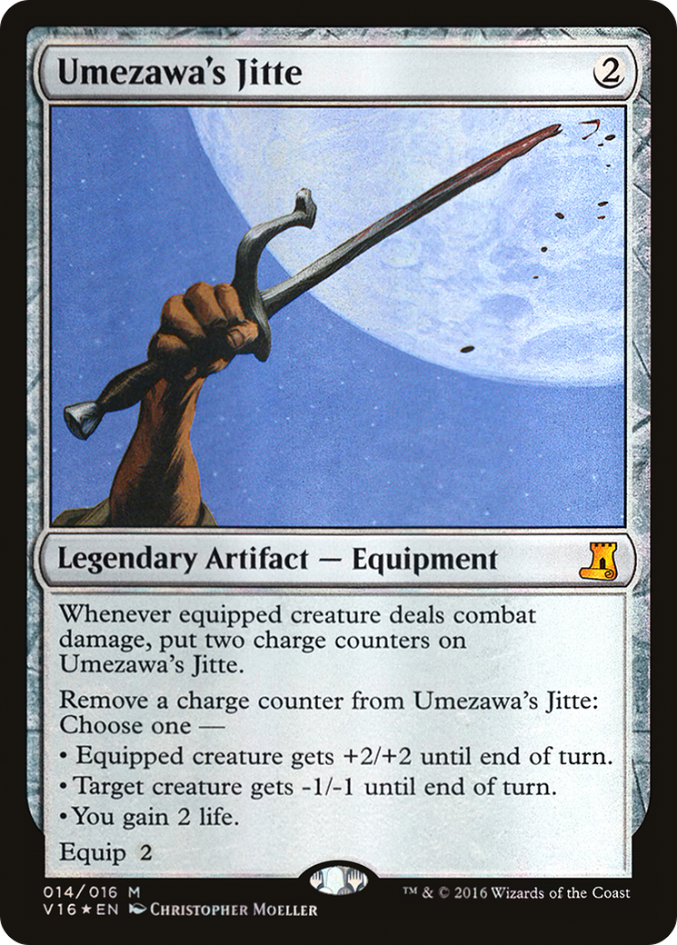 Umezawa's Jitte (V16-014) (Foil)