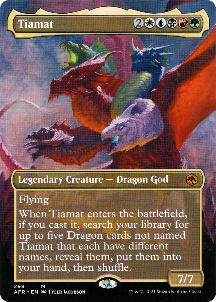 Tiamat (AFR-298) (Borderless) (Foil)