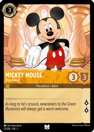 Mickey Mouse - True Friend (1-012)