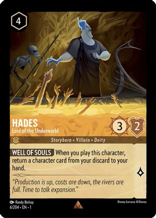 Hades - Lord of the Underworld (1-006) (Cold Foil)