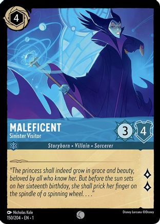 Maleficent - Sinister Visitor (1-150) (Cold Foil)