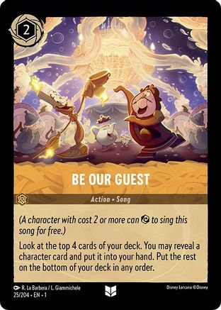 Be Our Guest (1-025) (Cold Foil)