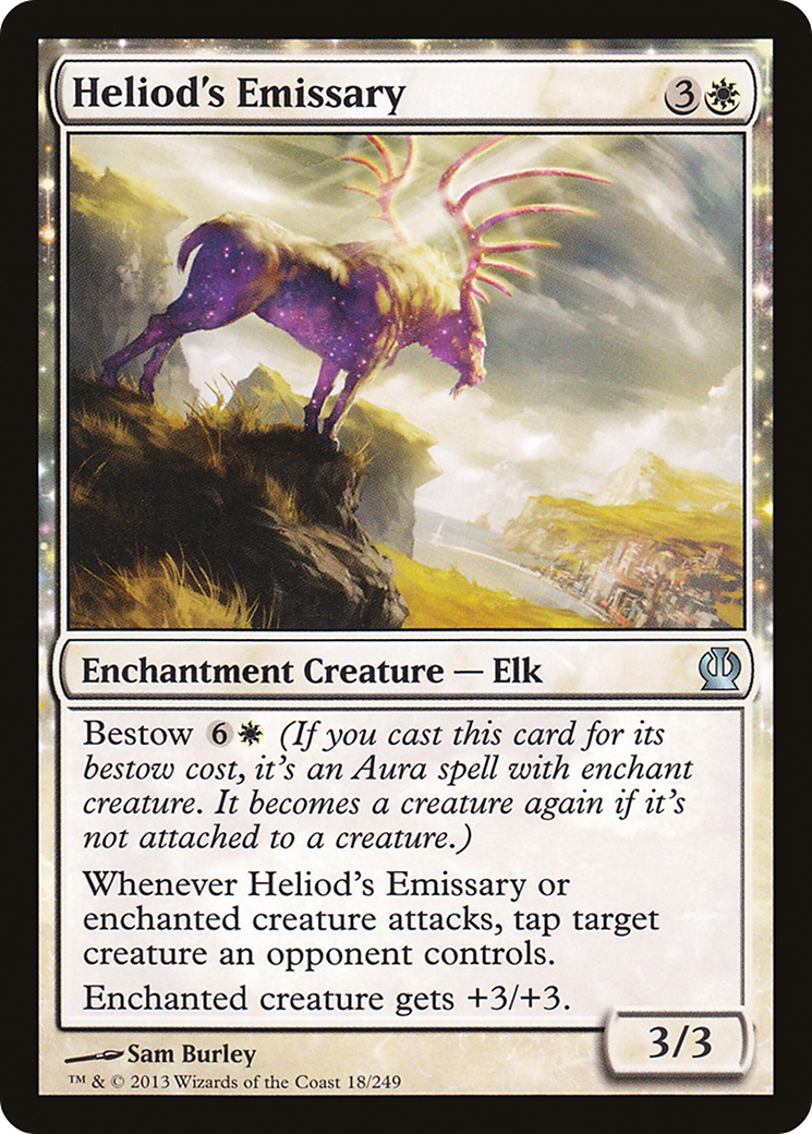 Heliod's Emissary (THS-018) (Foil)