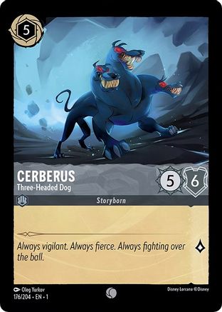Cerberus - Three-Headed Dog (1-176) (Cold Foil)