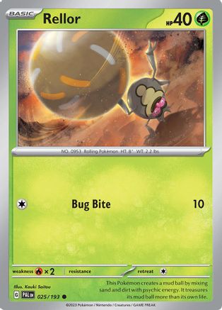 Rellor (PAL-025) (Reverse Holofoil)