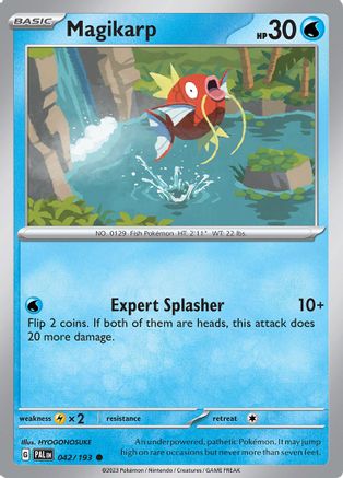 Magikarp (PAL-042) (Reverse Holofoil)