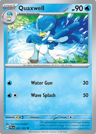 Quaxwell (PAL-051) (Reverse Holofoil)