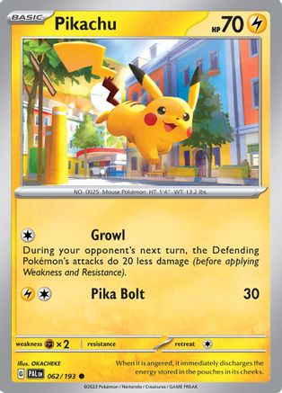 Pikachu (PAL-062)