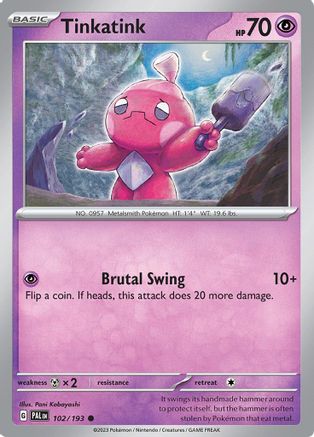 Tinkatink (PAL-102) (Reverse Holofoil)