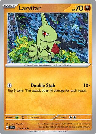 Larvitar (PAL-110) (Reverse Holofoil)