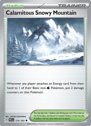 Calamitous Snowy Mountain (PAL-174)
