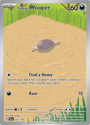 Paldean Wooper (PAL-221) (Holofoil)