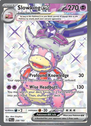 Slowking ex (PAL-238) (Holofoil)