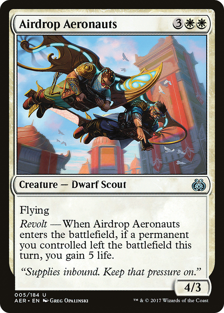 Airdrop Aeronauts (AER-005) (Foil)