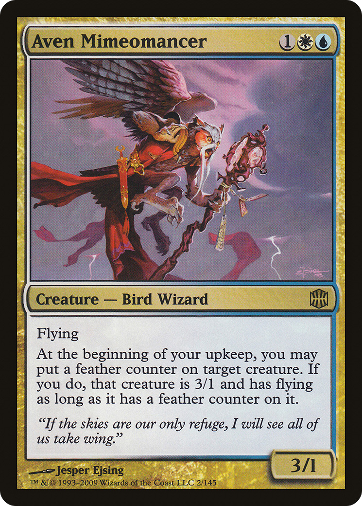 Aven Mimeomancer (ARB-002) (Foil)